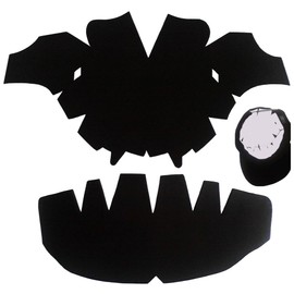 Baseball Cap Dome Panel Shaper in 3Pk Black