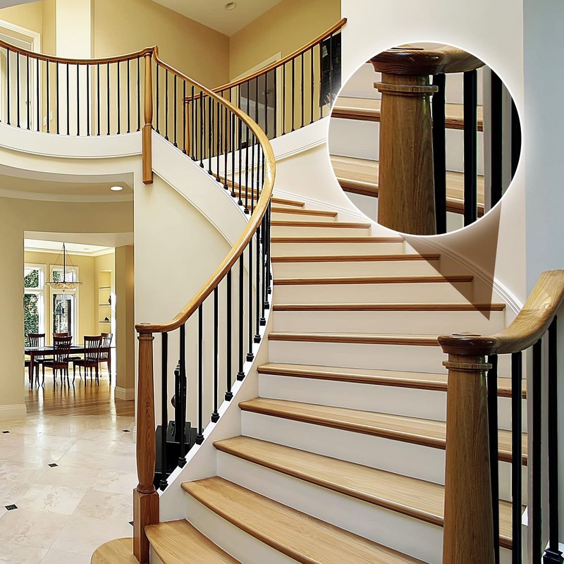 Dunzy 1/2" x 44" Deck Balusters Wrought Iron Plain Balusters