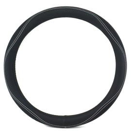 FUSO Mitsubishi Fuso Truck Steering Wheel Cover Rubber-Style Steering Cover Fine-Wrapped Canter Super Great Fighter Large Vehicle Regular Vehicle Supplies Easy Grip Anti-Slip Custom Interior Parts