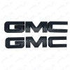 GMC NEW Front & Rear Emblem Black kit For 2019