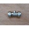 15mm compression Chrome Plated Isolating Isolation Valves (packet of 10)