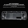 Protective Case Compatible with Steam Deck Game Console, Clear Shockproof