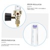 TEHAUX Gas Regulator for Argon Tanks Pressure Indicator Easy to