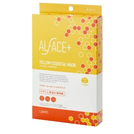 ALFACE Yellow Essential Mask 4pcs Face Mask 25ml (x4)