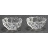 Unbranded Dollhouse Miniatures 1:12 Scale Candy Dishes, Clear 2/Pk #IM65526