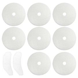 GIONAR 8Pcs Tumble Dryer Cloth Exhaust Filter 2 Air Intake Filters Compatible with Bush DHB7VTDW, DHB7VTDB, TD3CNBW, Lint Filter Replacement for Clothes Dryers