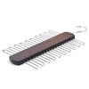 【WOODEN 360 DEGREE ROTATING ORGANIZER】20 PCS CLOSET STORAGE CAPACITY FOR