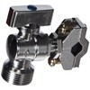 BT SELECTION Chrome-Plated Self-Cutting Tap with 1/4 Inch Spherical Shaper,
