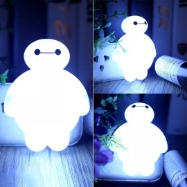 Unbranded New Big Hero 6 Baymax Cartoon Style Night Light Bulbs Bedroom Study With Switch