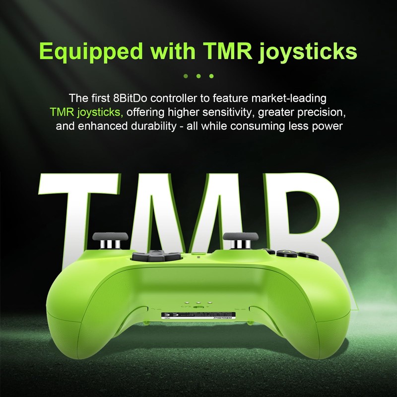 8BitDo Ultimate 2 Wireless Controller for Windows, Android,Steam Deck, TMR