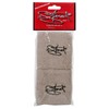Original 2Stoned Sweatbands 8 cm Beige with Embroidery in Black