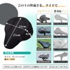 Melphoe Waterproof Bicycle Saddle Cover, Super Cushion, Shock Absorption, Bicycle