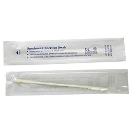 500 Pack - Sterile Oral Swab, Flocked Oral Swabs for Sampling, 30 mm Break Point, Nylon Flocking Tip