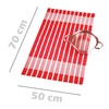 Lashuma Kitchen Towels Cotton Red - White, Tea Towels 50