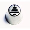 JEM Christmas Tree Piping Nozzle no. 250, Silver