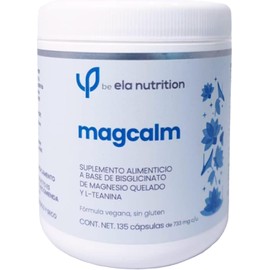 Magcalm-ela nutrition-bisglicinato de magnesio quelado + L-teanina
