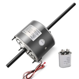 RV Air Conditioner Motor with Capacitor Compatible with Fasco D1092 1468-306 Y6L45 1468A306 7184-0 7855MVA-A11U Series Coleman Mach RV AC Fan Motor Replacement 1/3 HP 115 Volts 3.4 Amps 1675 RPM