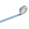 mt Masking Tape 1P "Border Indigo" Washi Masking Tape -