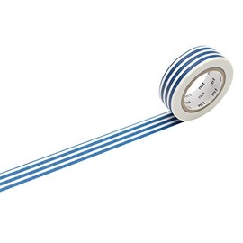 mt Masking Tape 1P "Border Indigo" Washi Masking Tape - Indigo