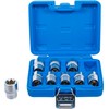 9-piece E-Type Sockets Set, E10-E24, 1/2'