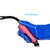Weldas® long gauntlet (46cm overall length) welding gloves, Fully lined