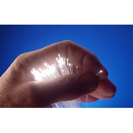 Fibre optic cable 1mm, end glowing PMMA, polymer optical light (2 meters)