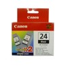 Canon Black ink tank (twin pack) BCI24BKTWIN