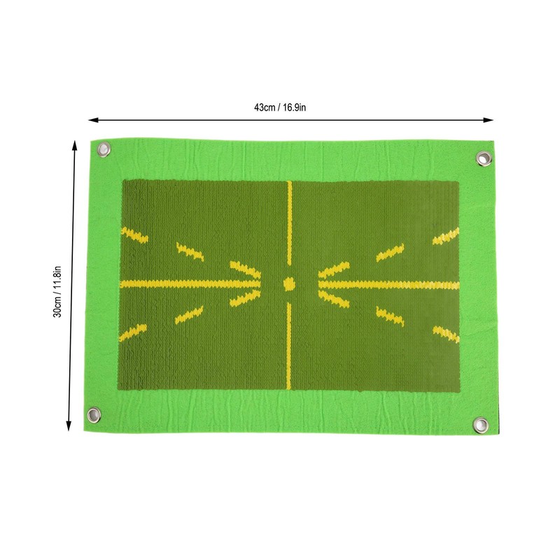 Golf Swing Mat for Beginner Easy to Recover Wear Resistant