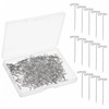 ZEYIYER Pack of 100 T-pins, 2.7 cm, iron wig needles