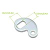 Uadme Universal Torque Arm Conversion Kit, Torque Arm Set, Ebike