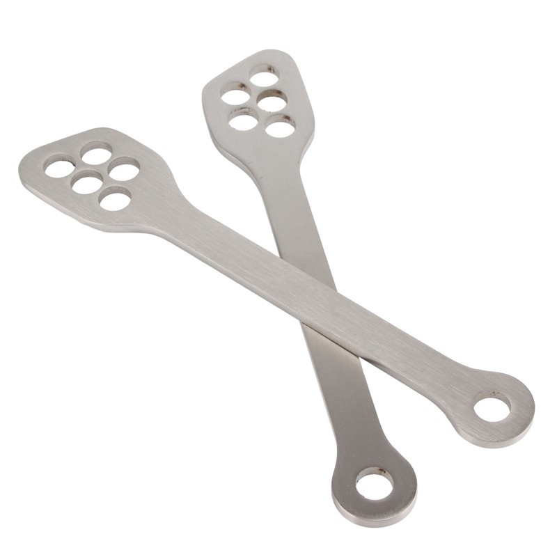 20‑30mm Adjustable Rear Lowering Link Kit 304 Stainless Steel Replacement