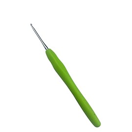 Mdoker Size B/1(2mm) Crochet Hook,Extra Long Crochet Hooks for Arthritic Hands,Ergonomic Grip Soft Handles for Beginners and Experiecced Crochet Lover,Comfortable/Easy to Use