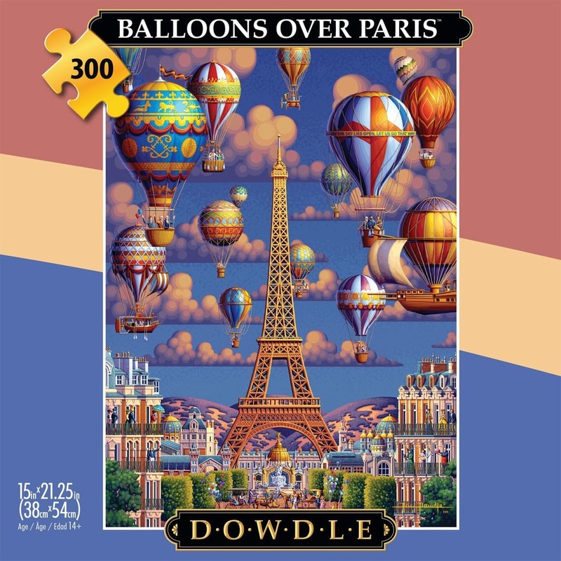 Buffalo Games - Dowdle - Balloons Over Paris - 300