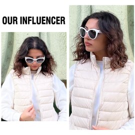 DUCO Vintage Cat Eye Sunglasses for Women Trendy Polarized Sun Glasses Oversized Designer Shades 2350