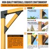 Wocepu 4pack 2x4 (Actual 1.5''x3.5'') Degree Angle Support Brackets, For