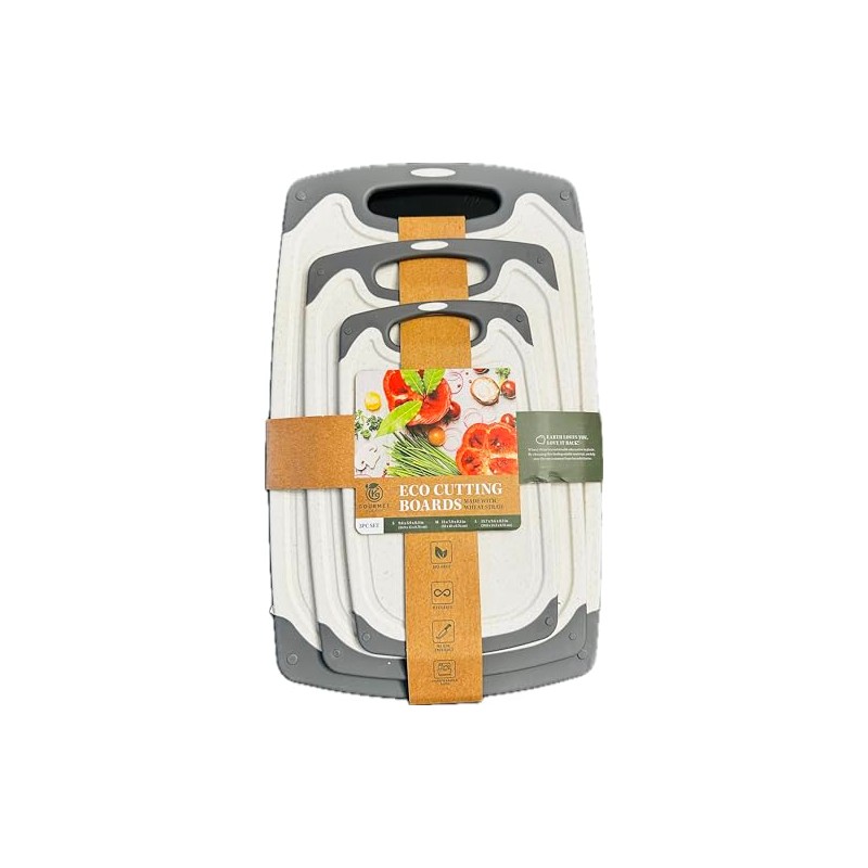 ECO CUTTING BOARDS (WHITE GREY)
