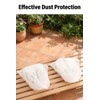 Garsence 200 Pack Shoe Storage Bags, Large Drawstring Dust Bags