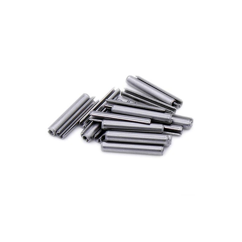 D2.5 (2.5mm x 12mm) Slotted Spring Pin (Heavy) - Stainless