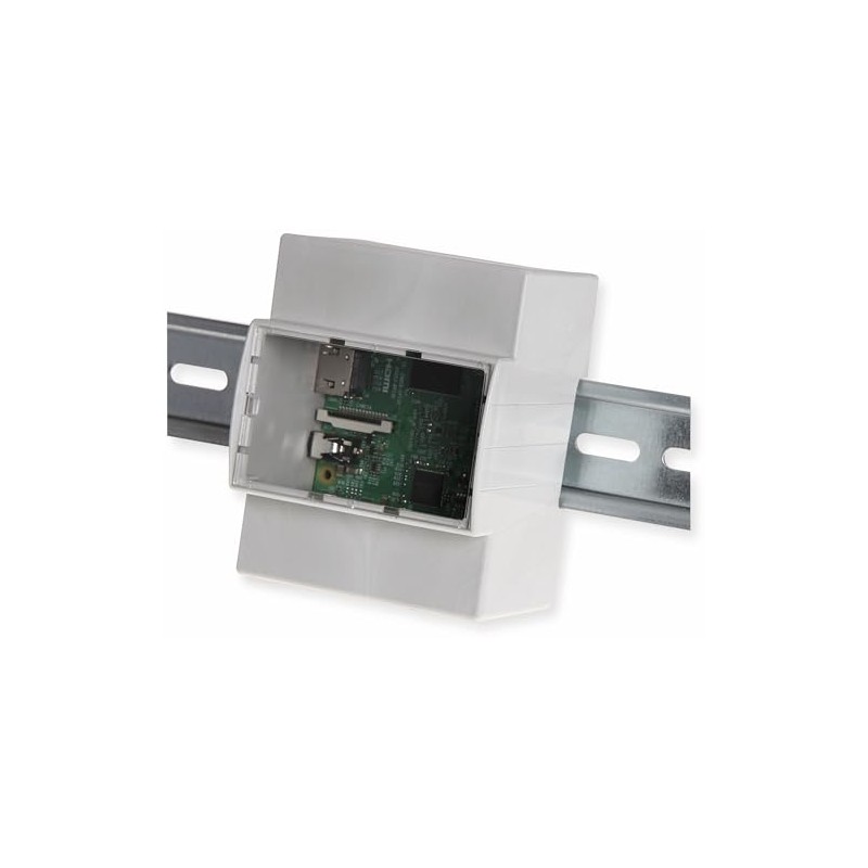 Joy-it Top-Hat Rail Housing Raspberry 3/2B/B+