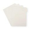 MUJI 02856434 Foam Polypropylene Individual Folders for A4, Set of