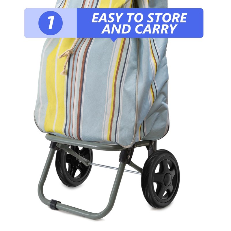 MUCKLILY Shopping Trolley Wheels 2 Pieces Rolling Laundry Trolley Wheels