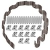GBACHOOSE 6 Pack 23" Sofa Chair Upholstery Spring Replacement for