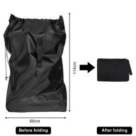 Travel Stroller Bag for Airplane Pram Cover Buggy Travel Bag Waterproof Gate Check Bag Pushchair Cover Storage Bag for Baby Kid Infant Stroller Large Portable Car Baby Stroller Cover with Hand Strap