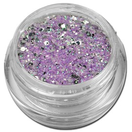 Glamour Mix Glitter Glitter Silver Powder Purple Nail Art