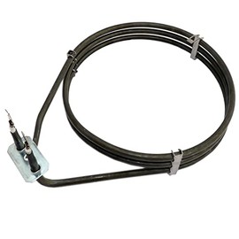 Place4parts Compatible Fan Oven Cooker Element for Zanussi ZOB550XL, ZBF360X, ZBS863X, ZOB143X, ZOB551X
