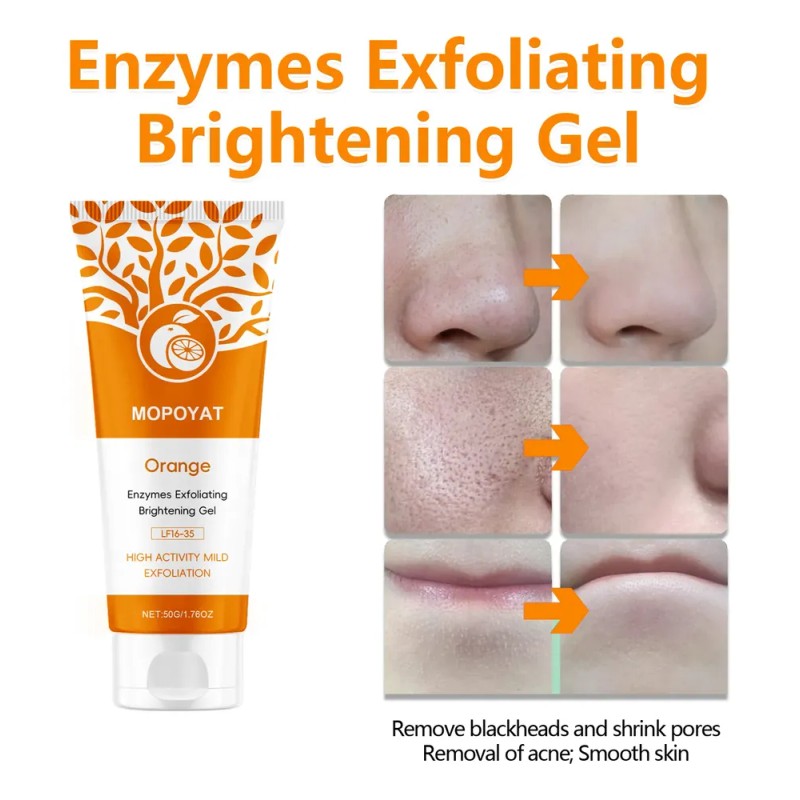 Gel Exfoliante Purificante Orange Enzima Brightening 50g