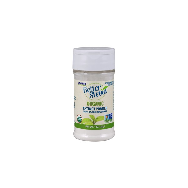 NOW Better Stevia Organic Extract Powder 28 g