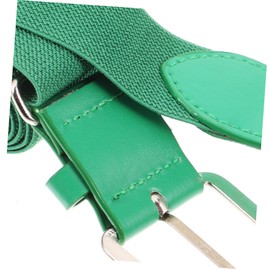 SUPVOX 2pcs Baseball Belt Elastic Belt Women's Belts Men Belts Waist Belt Softballs Belt Softballs Belt Women Belt Baseball Protective Belt Football Girdle Dark Green Alloy