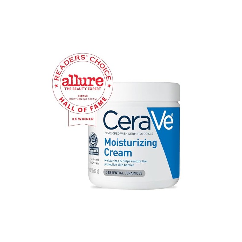 Cerave Crema Hidratante Corporal Facial Piel Seca Ácido Hialurónico Ceramidas