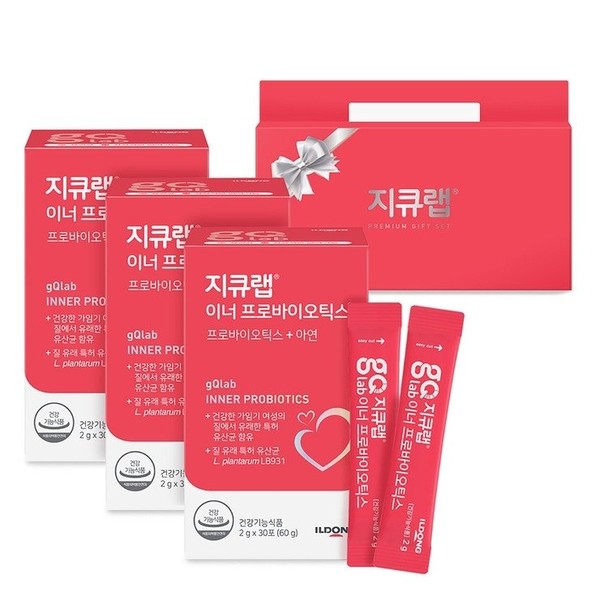 Ildong GQ Lab Inner Pro Biotics 2g 30 sachets 3 packs / 일동지큐랩 이너프로 바이오틱스 2g 30포 3팩